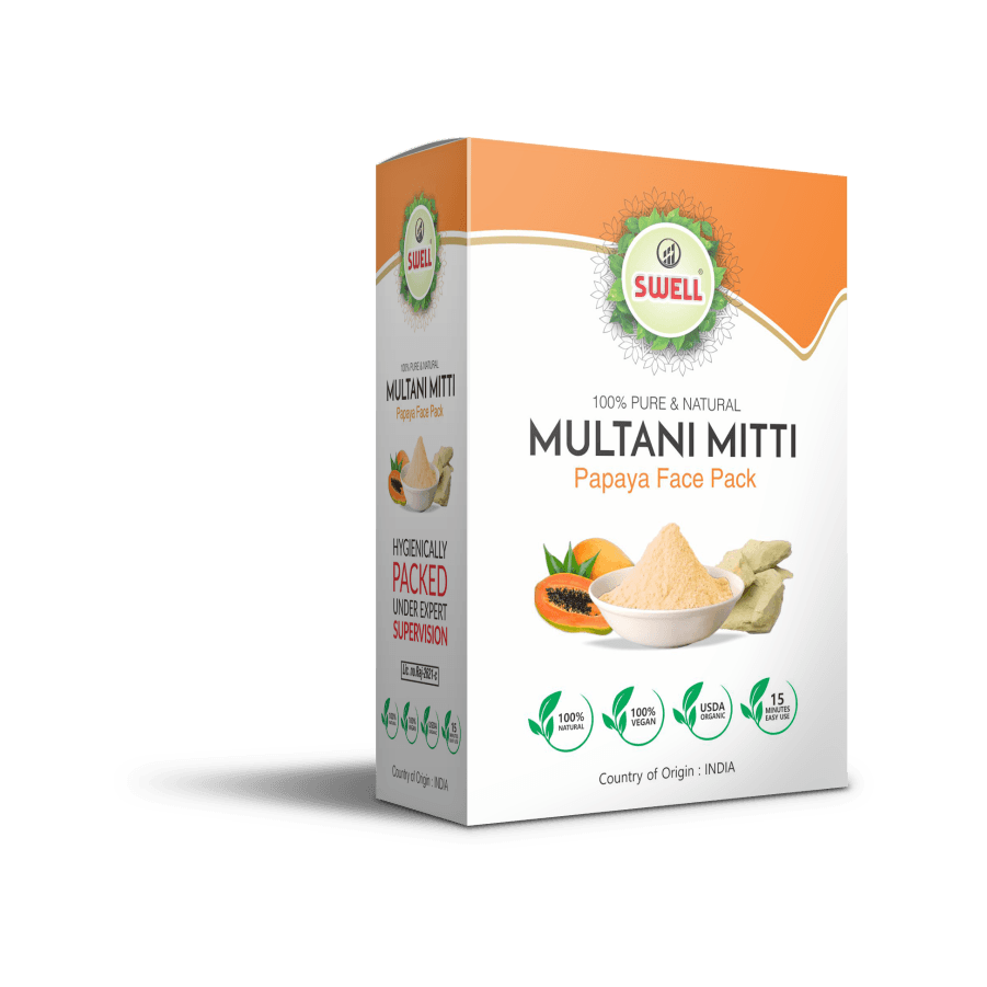 Multani Mitti Papaya Facepack — 100 gram